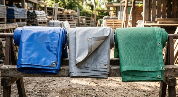 Bâches : guide d'achat des matériaux PVC, polyester, micro-perforé