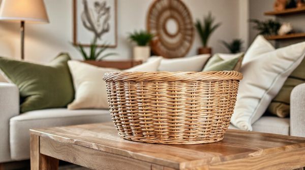 Panier en osier : 5 choix tendance pour aménager votre espace