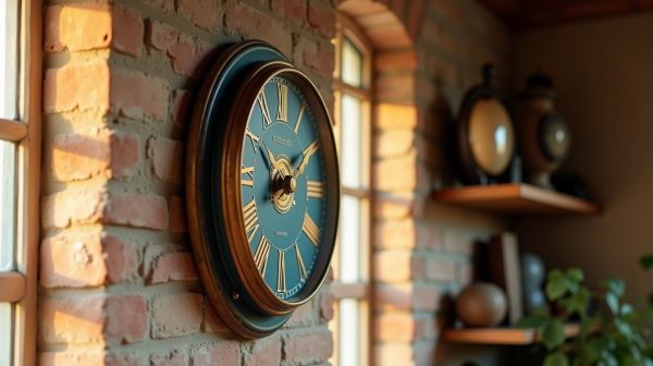 Pourquoi une horloge murale vintage sublimera votre intérieur