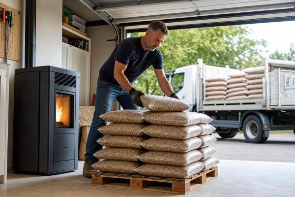Tous les coûts et délais de livraison de pellets chez vous en Belgique