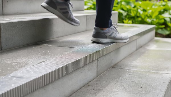 Pourquoi le nez de marche antidérapant extérieur sécurise vos escaliers en 2026 ?