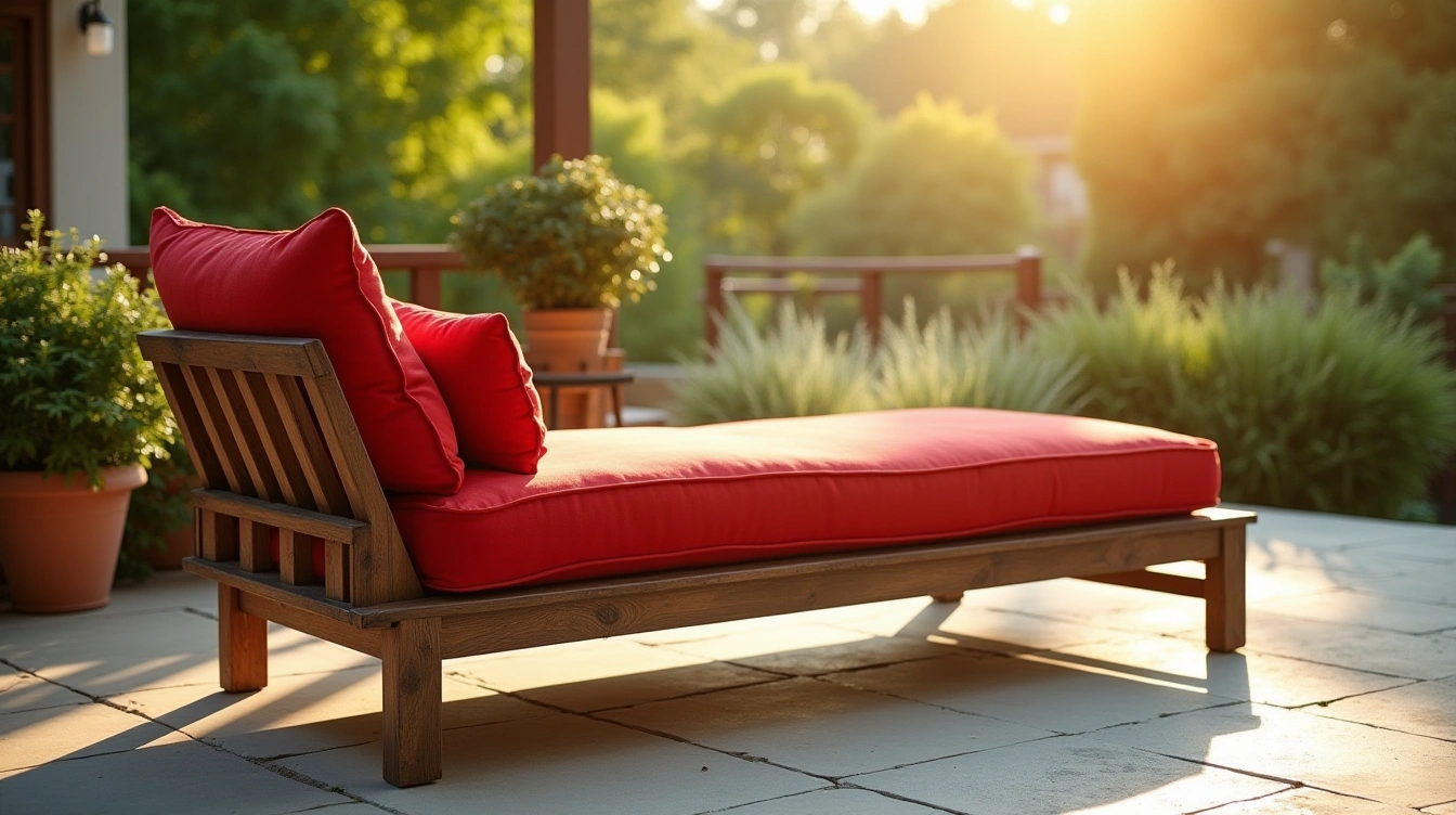 Vos questions sur les coussins de transat rouge